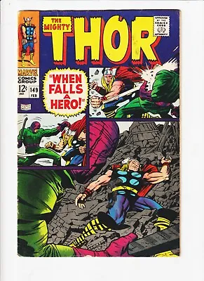 Buy Thor #149   Marvel Comic  Key Origin Of Black Bolt And The Inhumans Lee Kirby • 35.98£