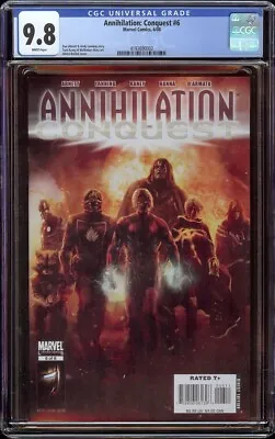Buy Annihilation: Conquest # 6 CGC 9.8 White (Marvel, 2008) • 197.65£
