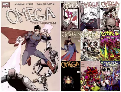 Buy Omega The Unknown 1 2 3 4 5 6 7 8 9 10 Complete Lot VF/NM 2007 Marvel • 22.03£