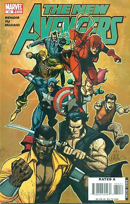Buy New Avengers #34 Bendis Spider-Man Wolverine Doctor Strange Cage Ronin NMM 2007 • 3.19£