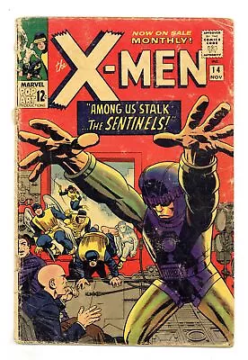 Buy Uncanny X-Men #14 FR 1.0 1965 1st App. Sentinels • 183.23£