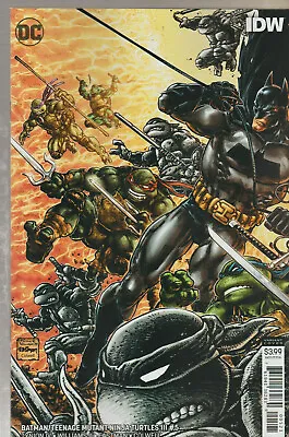 Buy Dc & Idw Comics Batman Teenage Mutant Ninja Turtles Iii #5 Nov 2019 Variant Nm • 5.25£