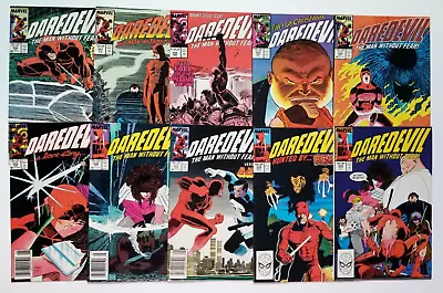 Buy Daredevil #250-259 (1988 Marvel Comics) 250 251 252 253 254 255 256 257 258 259 • 47.51£
