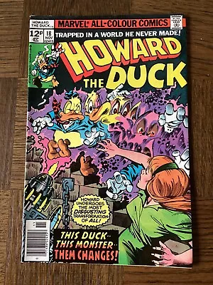 Buy Howard The Duck #18 (1977, Marvel) Steve Gerber/Gene Colan. Howard Becomes A Man • 4£