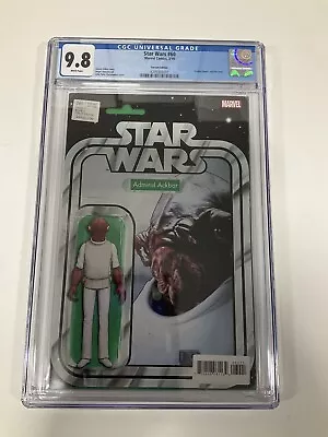 Buy Star  Wars 60 Cgc 9.8 White Pages Action Figure Variant Marvel 2019 • 47£