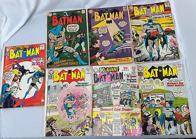Buy Batman 145, 149, 151, 156, Giant 5, 170, 210 Low Grade Lot 1st Joker's Son • 102.90£