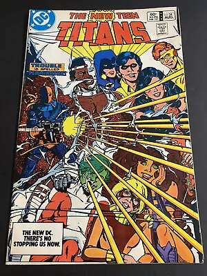 Buy New Teen Titans 34, Key: 1st Deathstroke Cover & 3rd App. Nice Reader. DC 1983 • 2.37£