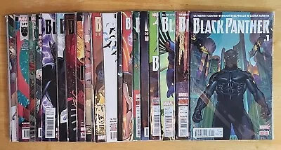 Buy BLACK PANTHER 5th/6th SERIES #1-18 166-172 ANNUAL #1 MARVEL 2016-2018 COATES • 27.77£