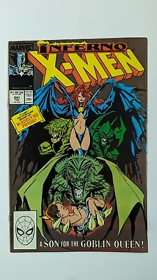 Buy Uncanny X-men #241 Inferno Part 2!! 1989 • 7.19£