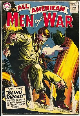 Buy All American Men Of War #61 1958-DC-Mort Drucker-Blind Target-G • 39.75£
