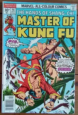 Buy Master Of Kung Fu 46, Paul Gulacy, Marvel Comics, November 1976, Fn • 6.99£