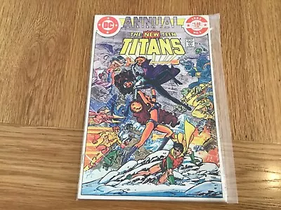 Buy The New Teen Titans Annual 1, 1982 DC • 2£