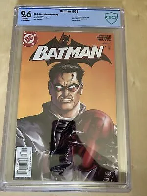 Buy Batman 638 - CBCS 9.6 - Second Print - Jason Todd Revealed As Red Hood • 79.43£