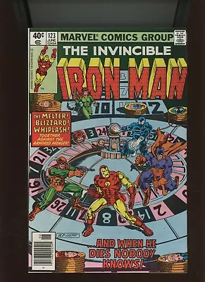 Buy (1979) Iron Man #123: BRONZE AGE! KEY ISSUE!  DEMON IN A BOTTLE (PART 4)  (8.0) • 12.62£