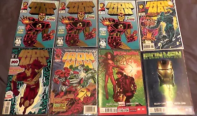 Buy Iron Man Lot Of 8 Marvel Comics 1993 #290 296 300 Ultimo War Machine T-man #2 5 • 31.93£