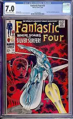 Buy Fantastic Four #72 (Marvel, 1968) CGC 7.0 • 279.83£