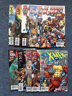 Buy Marvel Comics Uncanny X-men # 381 To # 390 Bundle / Job Lot Of 10 Incl Variant • 19.99£