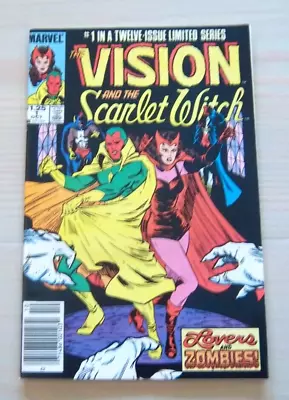 Buy Vision And The Scarlet Witch #1 (of 12 Part) Lovers & Zombies - Great Cond 1985 • 7.87£