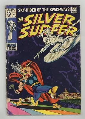 Buy Silver Surfer #4 FR 1.0 1969 • 329.75£