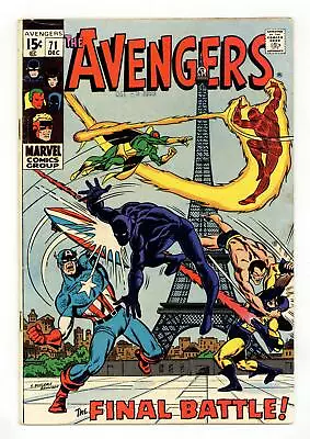 Buy Avengers #71 GD/VG 3.0 1969 1st App. Invaders • 69.57£