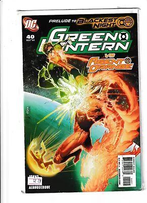 Buy Green Lantern #40 4th Series. Nm 2.50. 'blackest Night Prelude'.  Sale Price! • 2.50£