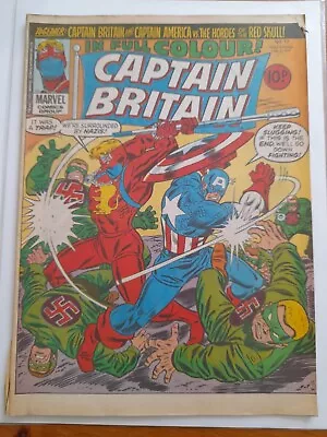 Buy Captain Britain #17 Feb 1977  Good- 1.8   The Revenge Of The Red Skull!  • 4.99£