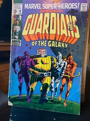 Buy Marvel Super Heroes 18 Guardians Of The Galaxy. 1968. 1st Appearance. • 60£