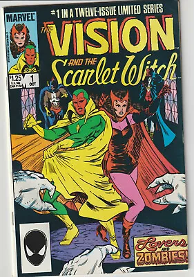Buy VISION And SCARLET WITCH 12 ISSUE LIMITED SERIES ( WANDAVISION  - ND 1985/1986) • 135.95£