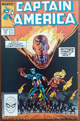 Buy Captain America 356, Marvel Comics, August 1989, Vf • 6.99£