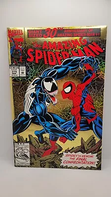 Buy Amazing Spider-Man #375 Marvel Comics Venom App Giant Sized! Foil Cover! • 16.08£
