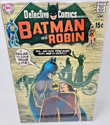 Buy Detective Comics #403 Neal Adams Cover Art *1970* 4.0 • 20.41£