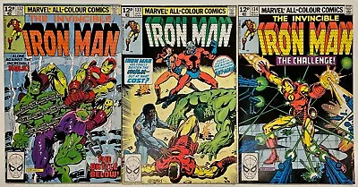 Buy Bronze Age Marvel Comics Key 3 Issue Lot Iron Man 132 133 134 Higher Grade VG/FN • 0.99£