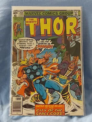 Buy Thor 284 Vf- Newsstand Edition • 13.43£