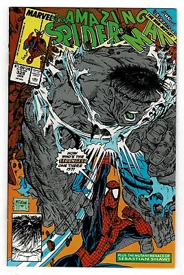 Buy Amazing Spider-Man 328   Classic Spider-Man Vs Hulk Cover By Todd McFarlane • 15.76£