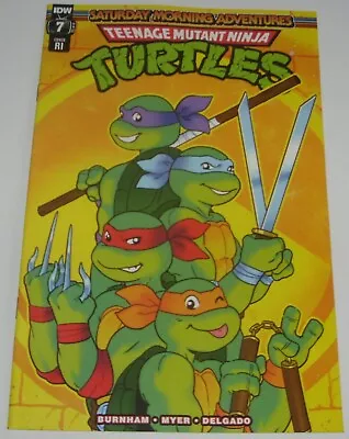 Buy Teenage Mutant Ninja Turtles Saturday Morning No 7 IDW Comic 2023 LTD RI Variant • 4.99£