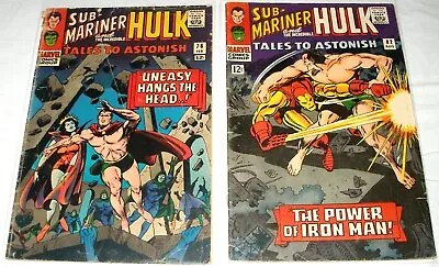 Buy Tales To Astonish #76 #82 Comic Books Marvel • 31.98£