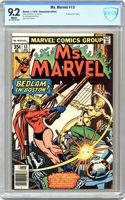Buy Ms. Marvel #13  CBCS NM- 9.2  1978 Marvel • 24.11£