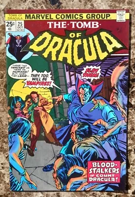 Buy Tomb Of Dracula #25 VF+ KEY! 1st Hannibal King! JCPenny Reprint MVS Intact HTF! • 15.88£