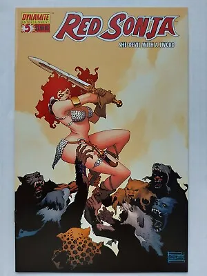Buy Red Sonja She-Devil With A Sword #5 Dynamite 2005 Cover B. Eduard Risso. • 3.49£