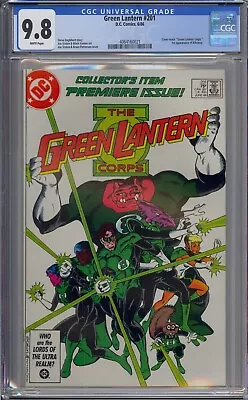 Buy Green Lantern #201 Cgc 9.8 1st Kilowog White Pages • 371.21£