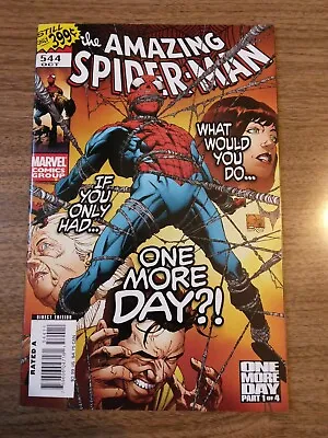 Buy The Amazing Spider-man #544 (marvel 2007) Vf Or Better - One More Day Part 1 • 7.90£