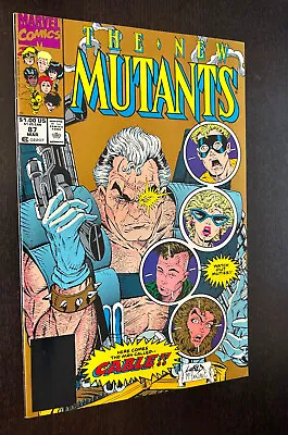 Buy NEW MUTANTS #87 (Marvel Comics 1990) -- 1st Appearance CABLE -- 2nd Print (Gold) • 7.56£