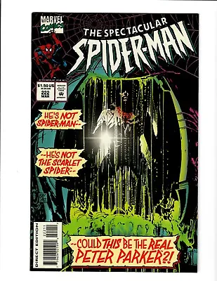 Buy Marvel Comics The Spectacular Spider-Man Issue #222 March 1994 • 3.99£