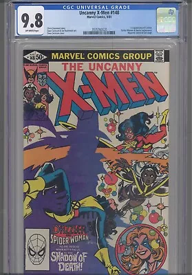Buy Uncanny X-Men #148 CGC 9.8 1981 Marvel Comics 1st App Caliban, Dazzler App • 118.45£
