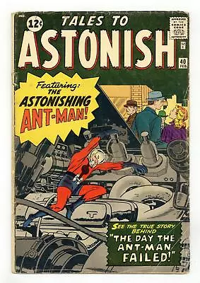 Buy Tales To Astonish #40 VG- 3.5 1963 • 98.83£