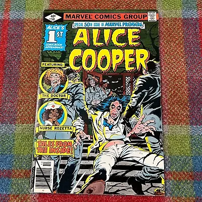 Buy Marvel Premiere #50 1st Appearance Alice Cooper Bronze Age 1979 FN • 36.03£