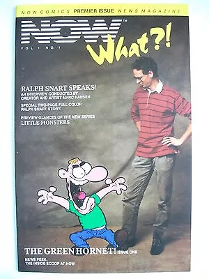 Buy Now What? # 1 (now Comics Premiere News Magazine, Nov 1989) Nm • 3.95£