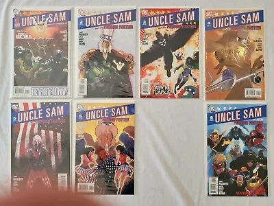 Buy  Dc Comics Lot: Uncle Sam And The Freedom Fighters  #1-6, 8  (2006) - Acuna • 8.28£