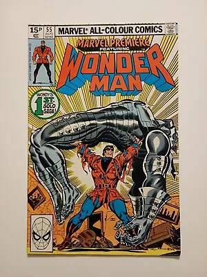 Buy Marvel Premiere 55 Aug 1980 Wonder Man High Grade • 14.99£