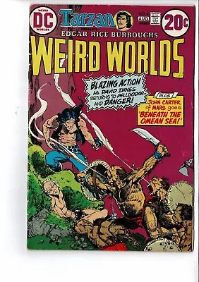 Buy DC COMIC Weird Worlds Tarzan No 6 1973 20c USA • 8.99£